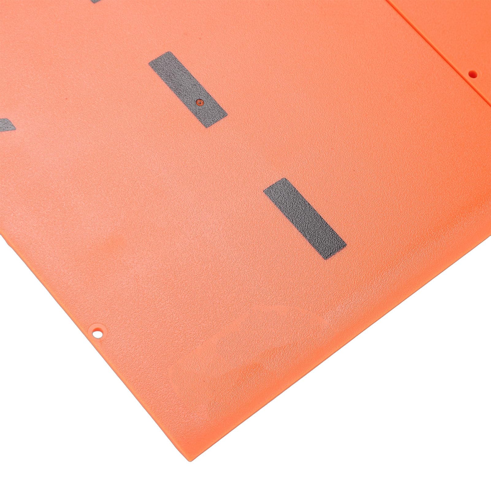 Cocoarm Rampa de Salto de Coche RC, Juego de Acrobacias Duradero para Entusiastas de los Coches RC 1/12 1/14 /16/18, Material ABS (Orange)