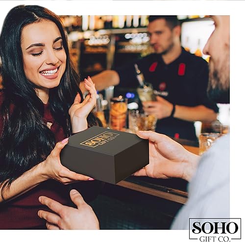 Miniatura 6 de GALVANOX Vasos de Martini para congelador (paquete de 2) juego de cóctel de vidrio congelable con hielo de doble pared congelado, tazas de fiesta