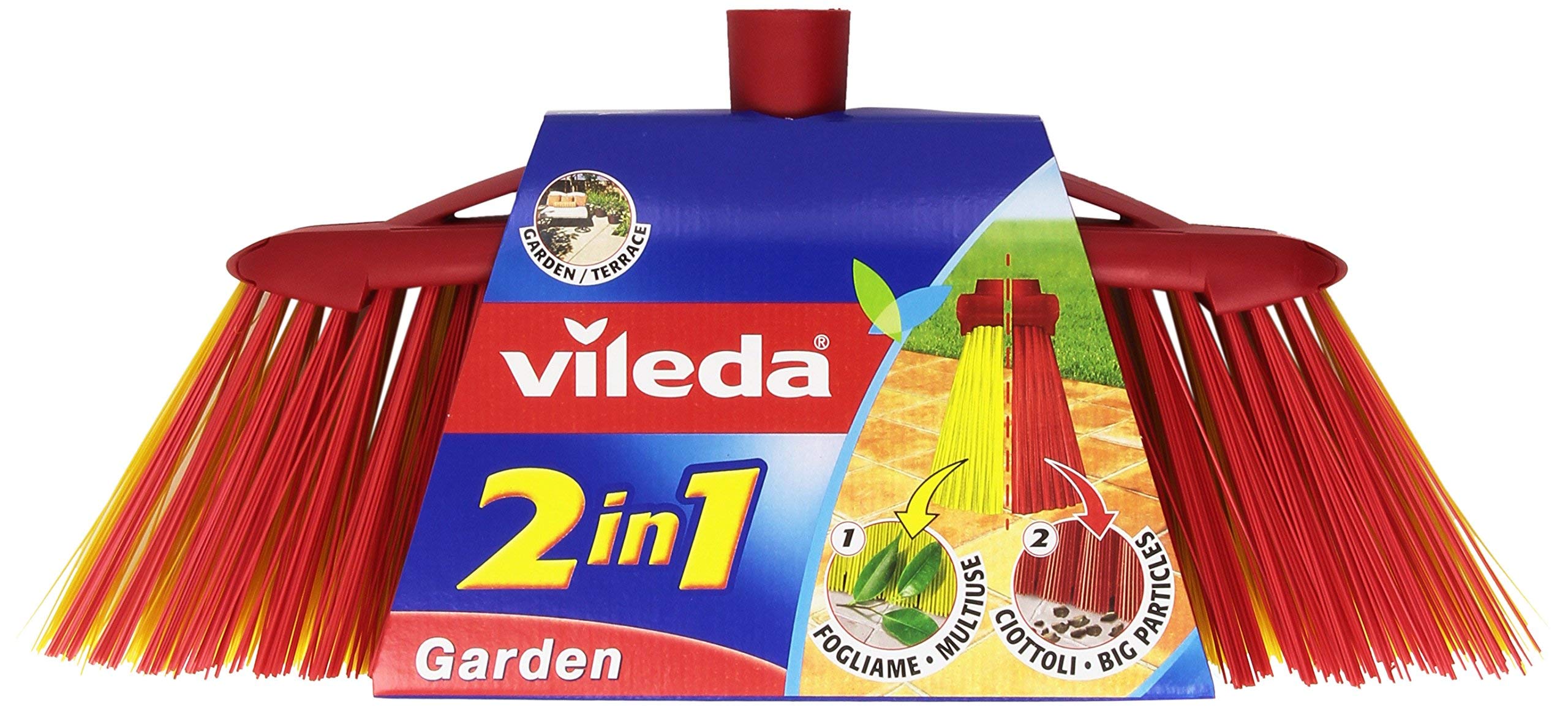 VILEDA Scopa 2In1 Garden Detersivi e articoli per pulizie