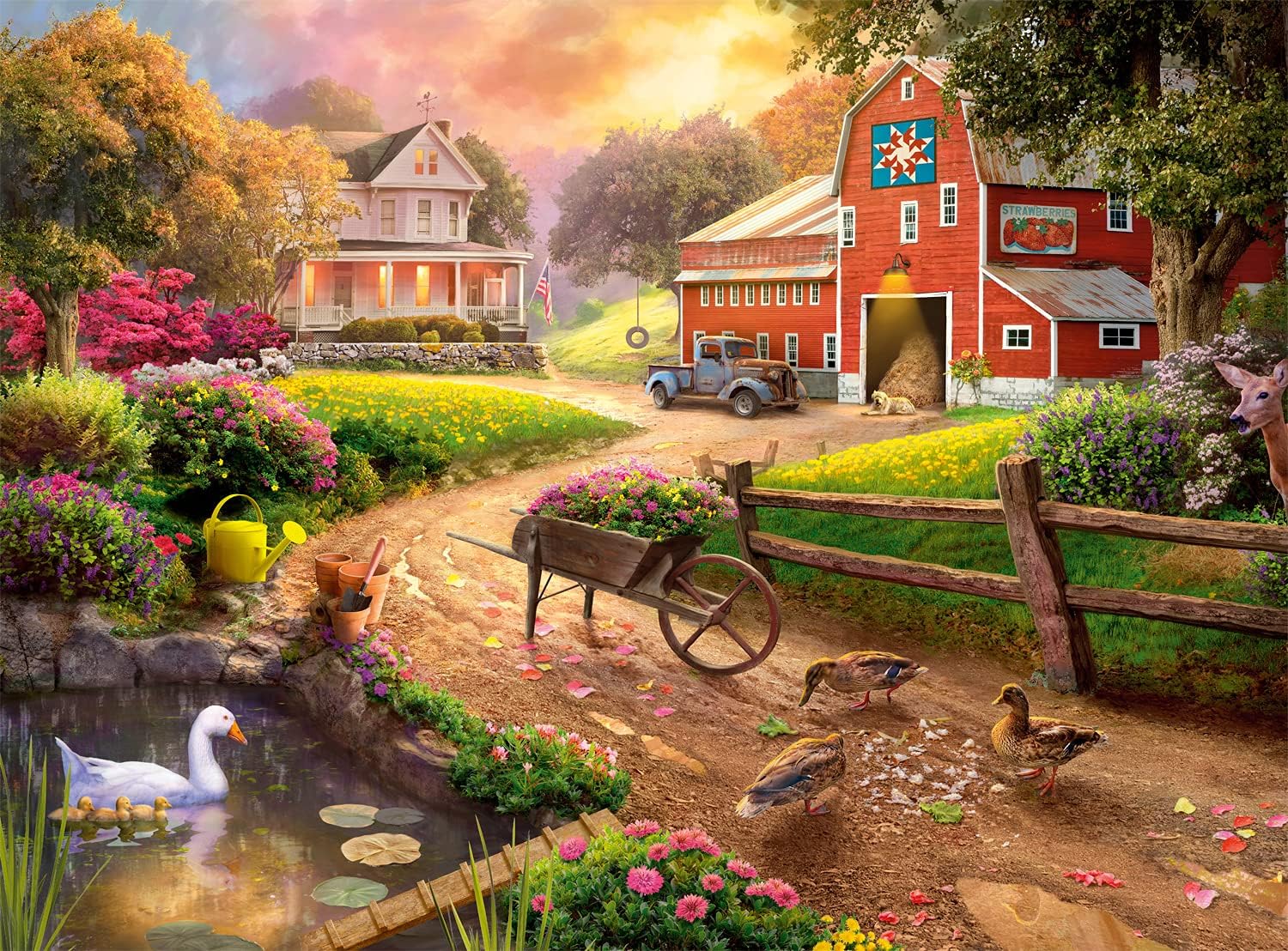 Buffalo Games - After The Rain - 1000 Piece Jigsaw Puzzle