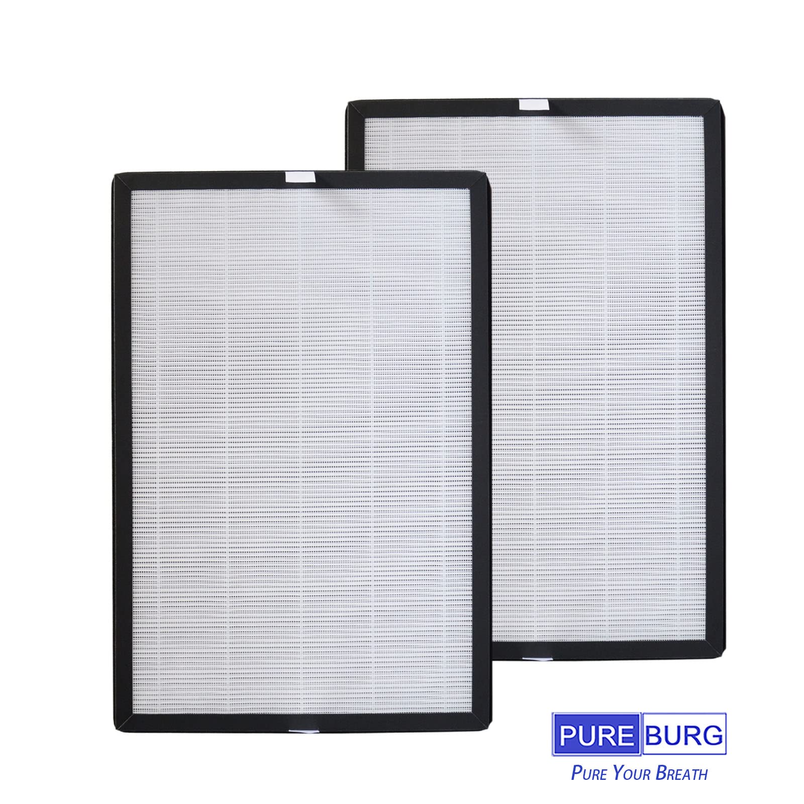 PUREBURG 3-Pack H13 HEPA Replaceent Filters For Afloia Q10