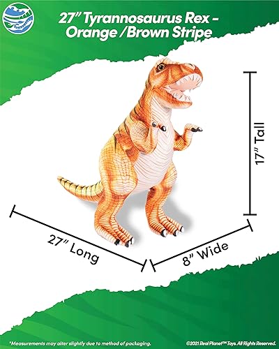 Miniatura 2 de Peluche T Rex de 27 pulgadas, juguetes de peluche realistas de dinosaurio, peluche de dinosaurio, lindo peluche de dinosaurio, animal de peluche de