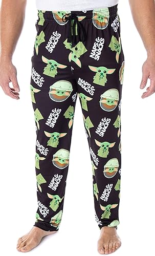 Star Wars The Mandalorian Baby Yoda - Pantalones de pijama para hombre