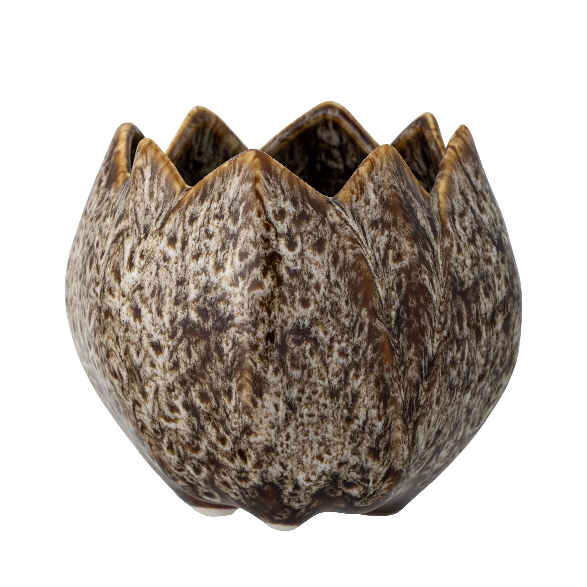 Bloomingville Elaya Stoneware Brown Planter