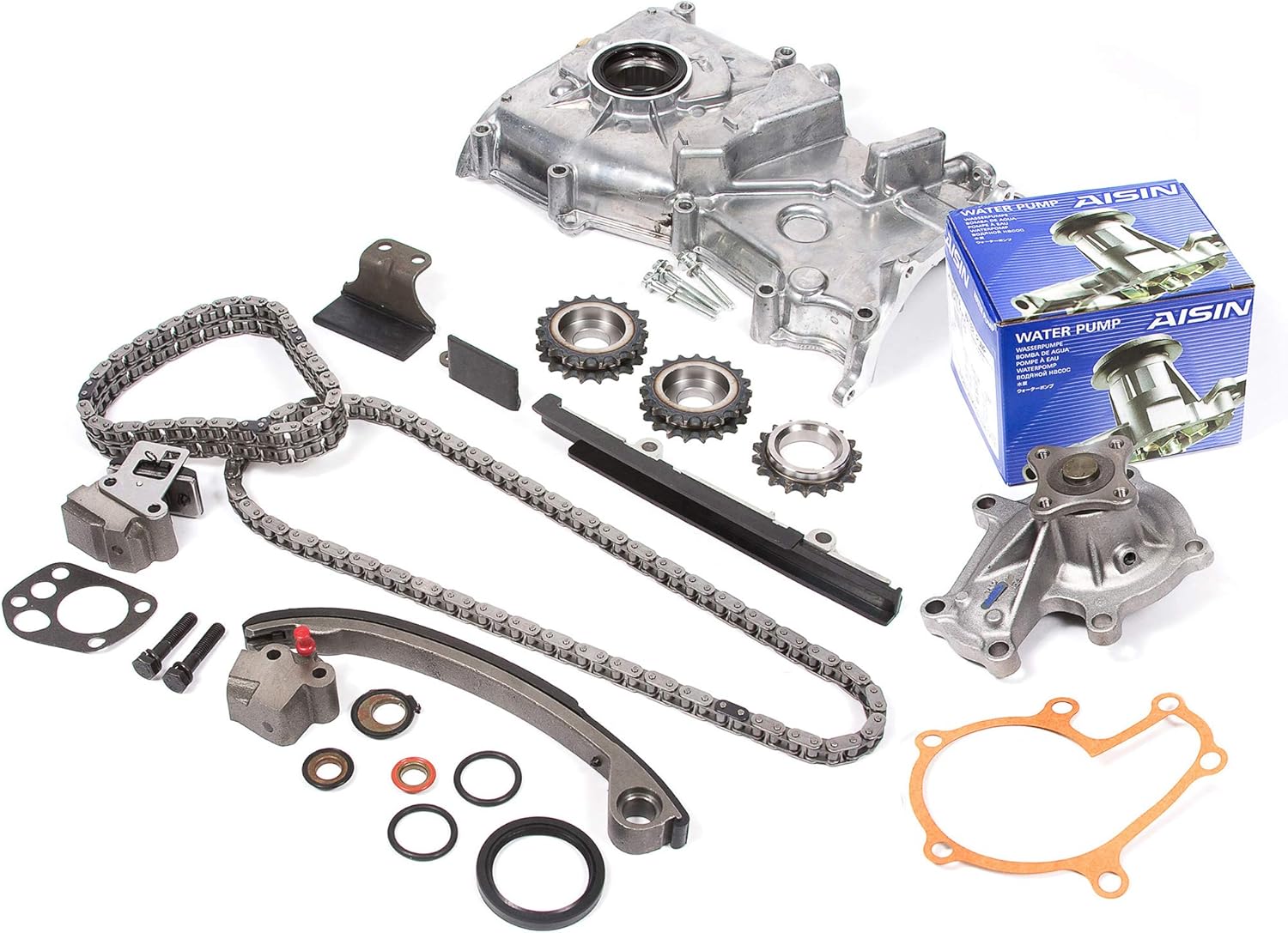 Evergreen TK3003NGWOPA2 Timing Chain Kit w/o Idler Gear Oil