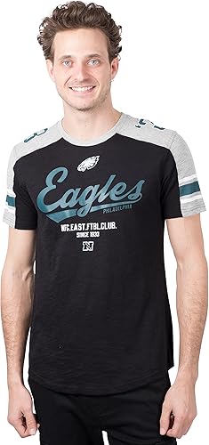 Ultra Game NFL Mens Short Sleeve Raglan T-Shirt