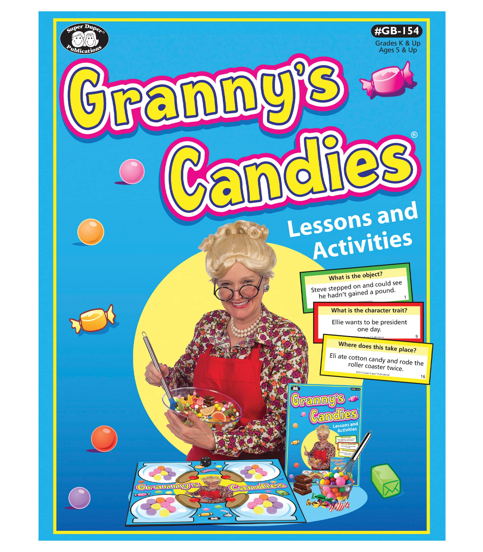 Super Duper Publications Granny's Candies Vocabulary Game of Word