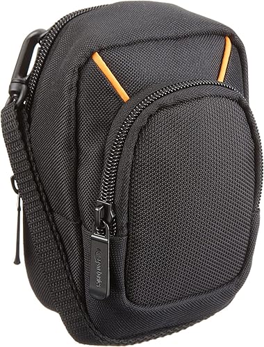 Miniatura 3 de Tienda Basics Funda grande para cámara de apuntar y disparar, dimensión interior de 5.2 x 3.2 x 1 pulgadas, negro, sólido