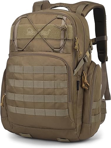 Mardingtop Mochila táctica de 40L para hombres, mochila militar Molle para senderismo, viajes, camping, caza