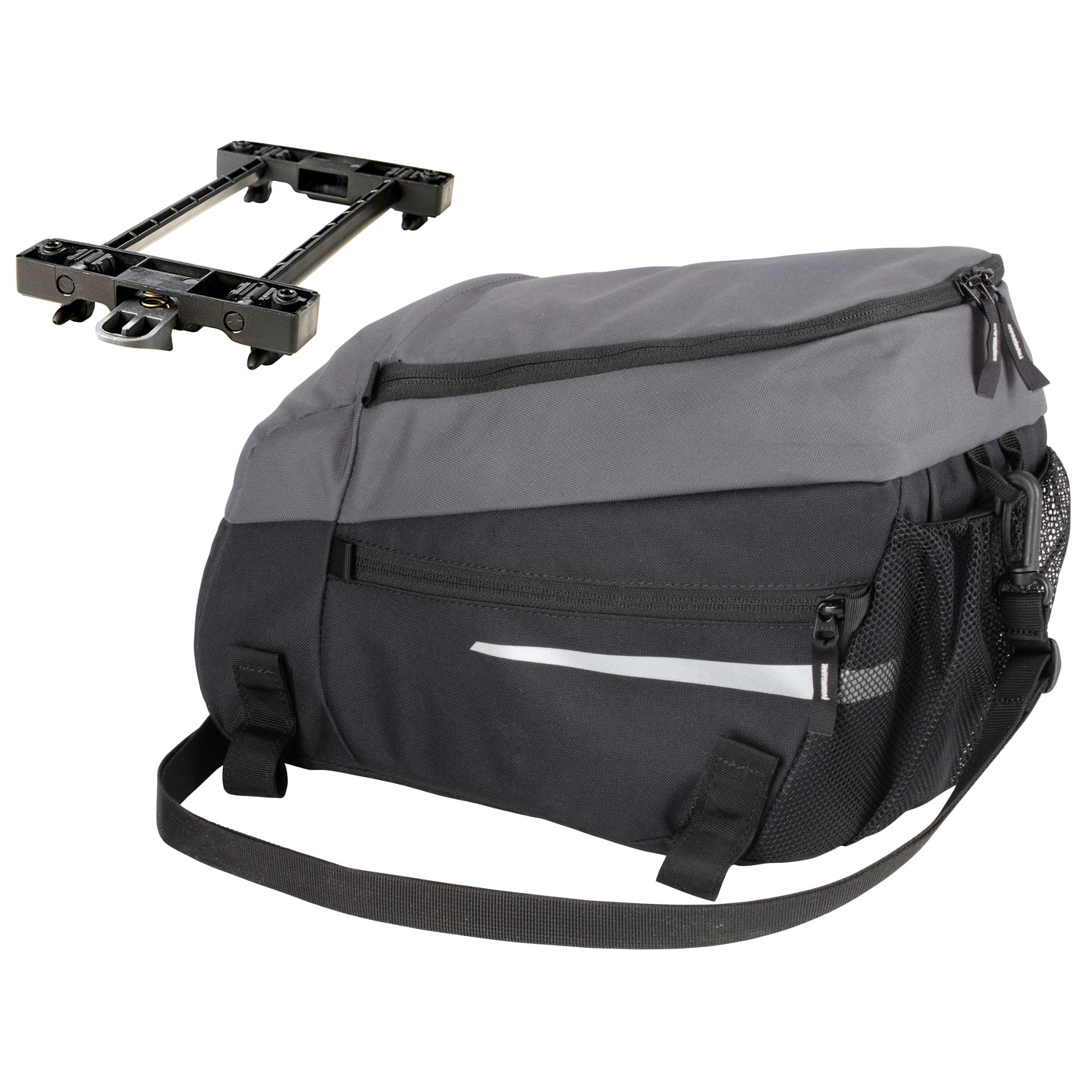 Vaude Gepäckträgertasche Sonderedition Silkroad Mesh mit Snap-IT Halter Gepäckträgertasche. Snap-IT Halter Wird lose beigelegt zur Selbstmontage.