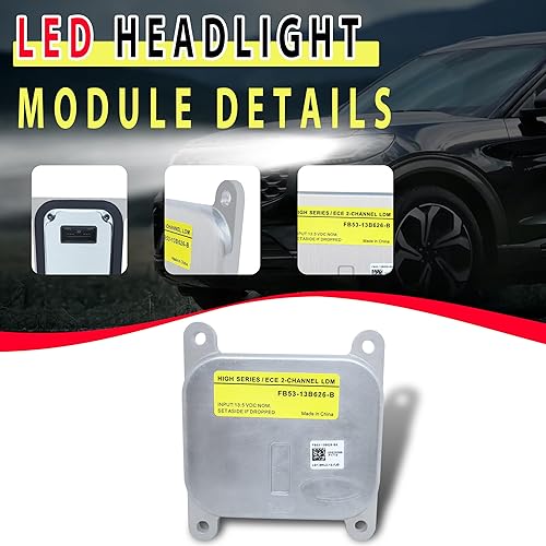 Miniatura 4 de Reemplazo del módulo de faros delanteros LED para FB53-13B626-B: 2016 2017 2018 2019 Módulo de faros delanteros Ford Explorer - Reemplazo del módulo