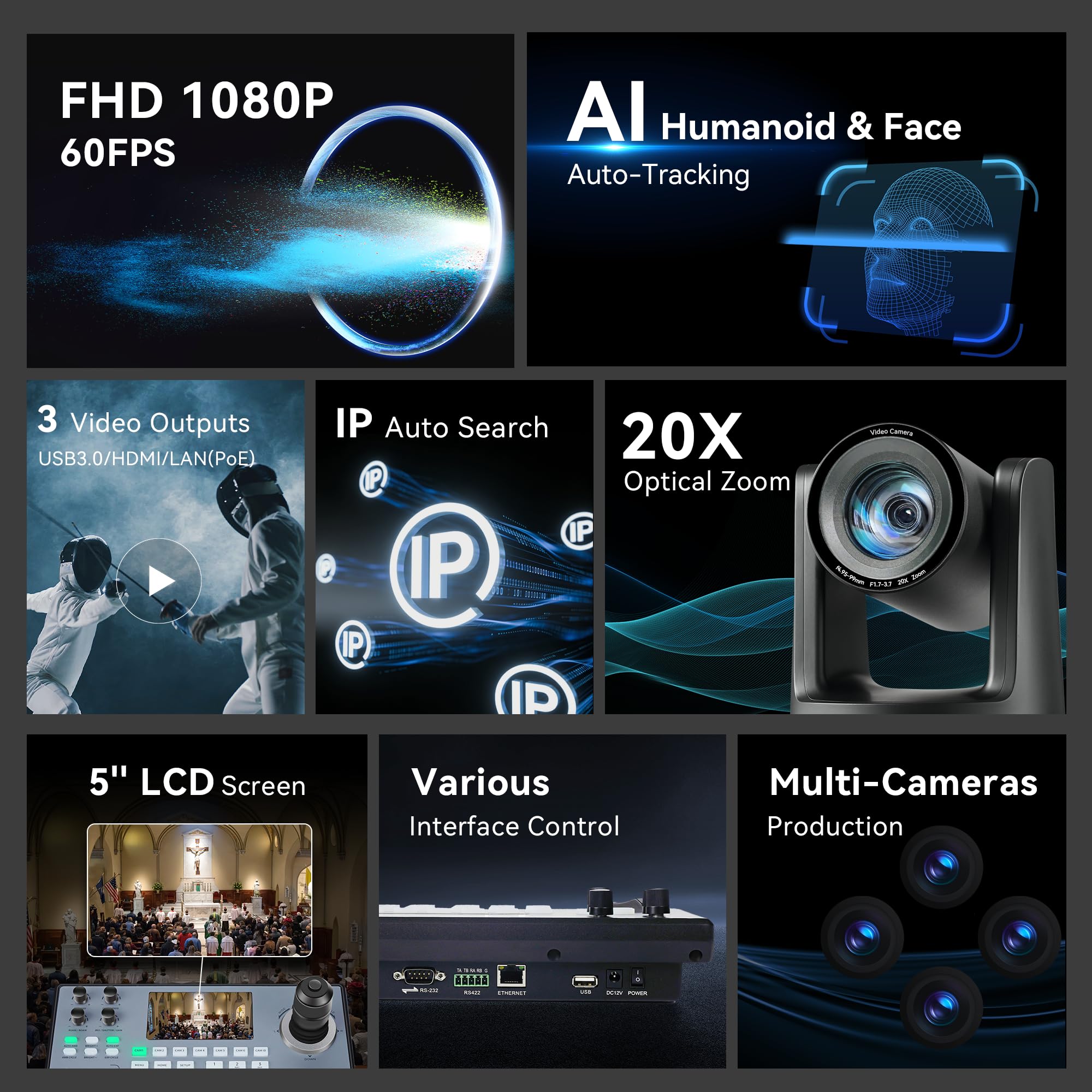 Elgato Prompter, Teleprompter with Built-in Screen | Drag-and-drop display, Supports DSLR, webcam, smartphone, Read chat or scripts, Works with Mac, PC, Stream Deck product image 19