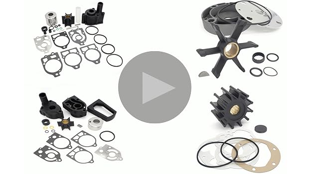 Amazon.com: QuickMarine 8M0137849 Water Pump Impeller Repair