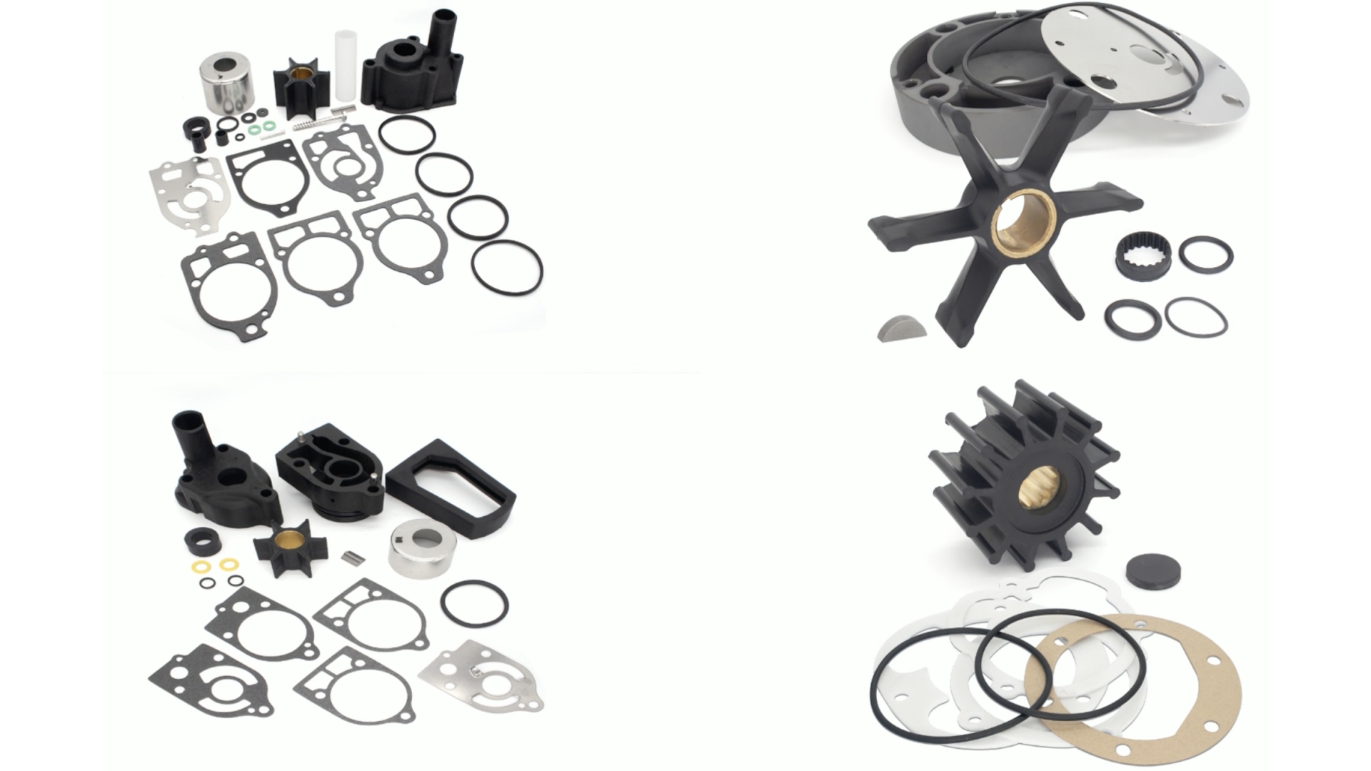 Amazon.com: QuickMarine 99157T2 Water Pump Impeller Repair Kit for