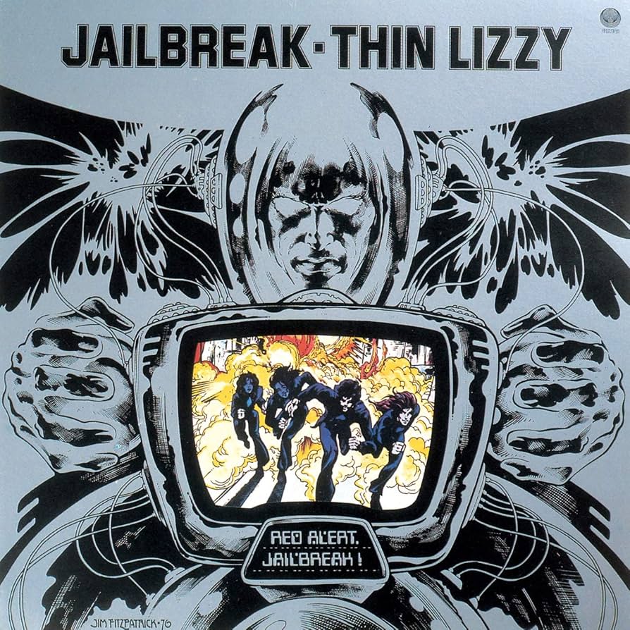 Thin Lizzy Jailbreak ジョンサイクス初演公演 Thin Lizzy Jailbreak ジョンサイクス初演公演 Thin Lizzy