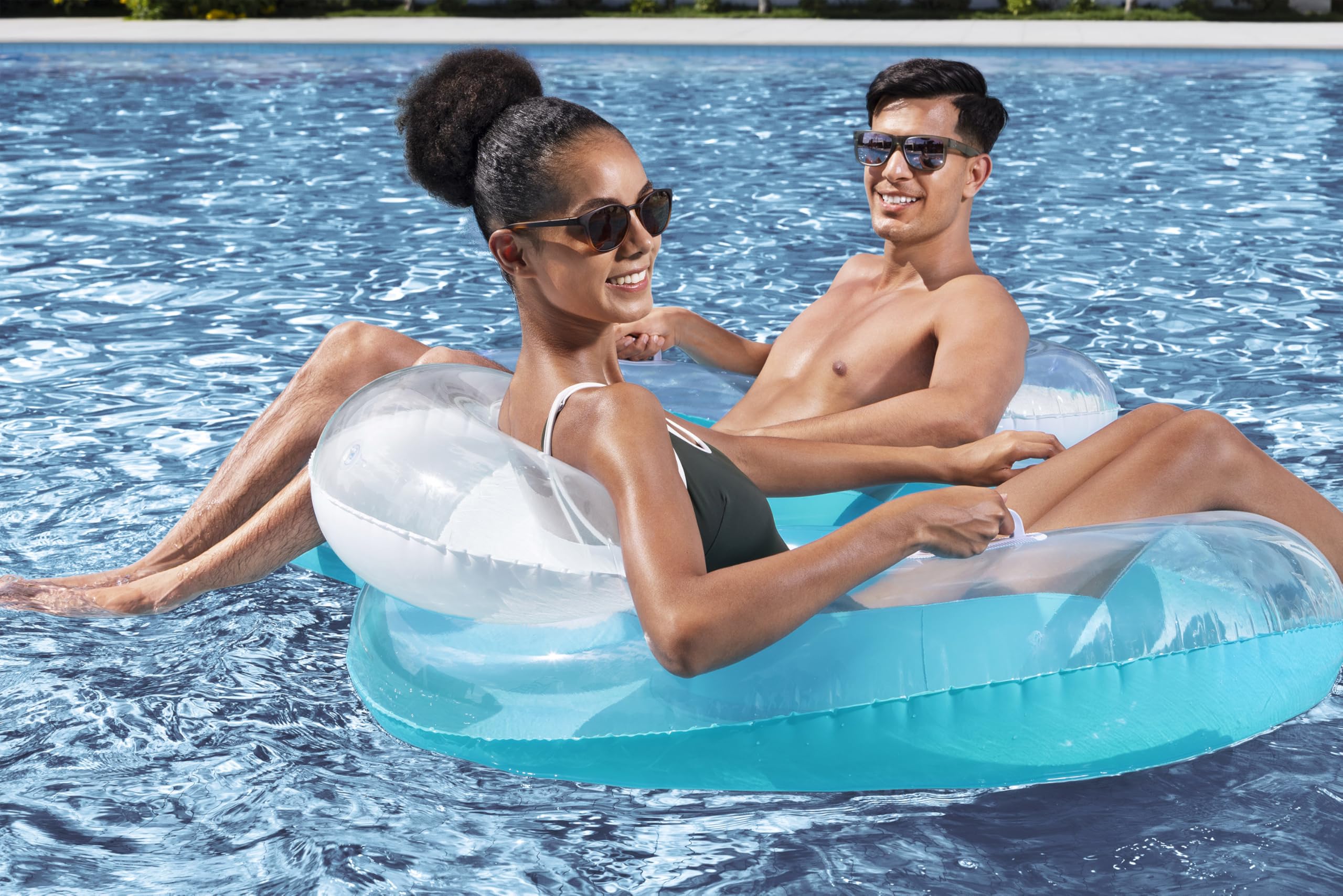 Bestway Flotador para 2 Personas Cool Comfort con Respaldo