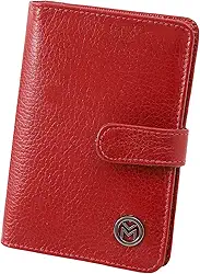 Carteira Feminina Couro Legítimo Rg Cnh Cartões Mariart 612 (Cereja)