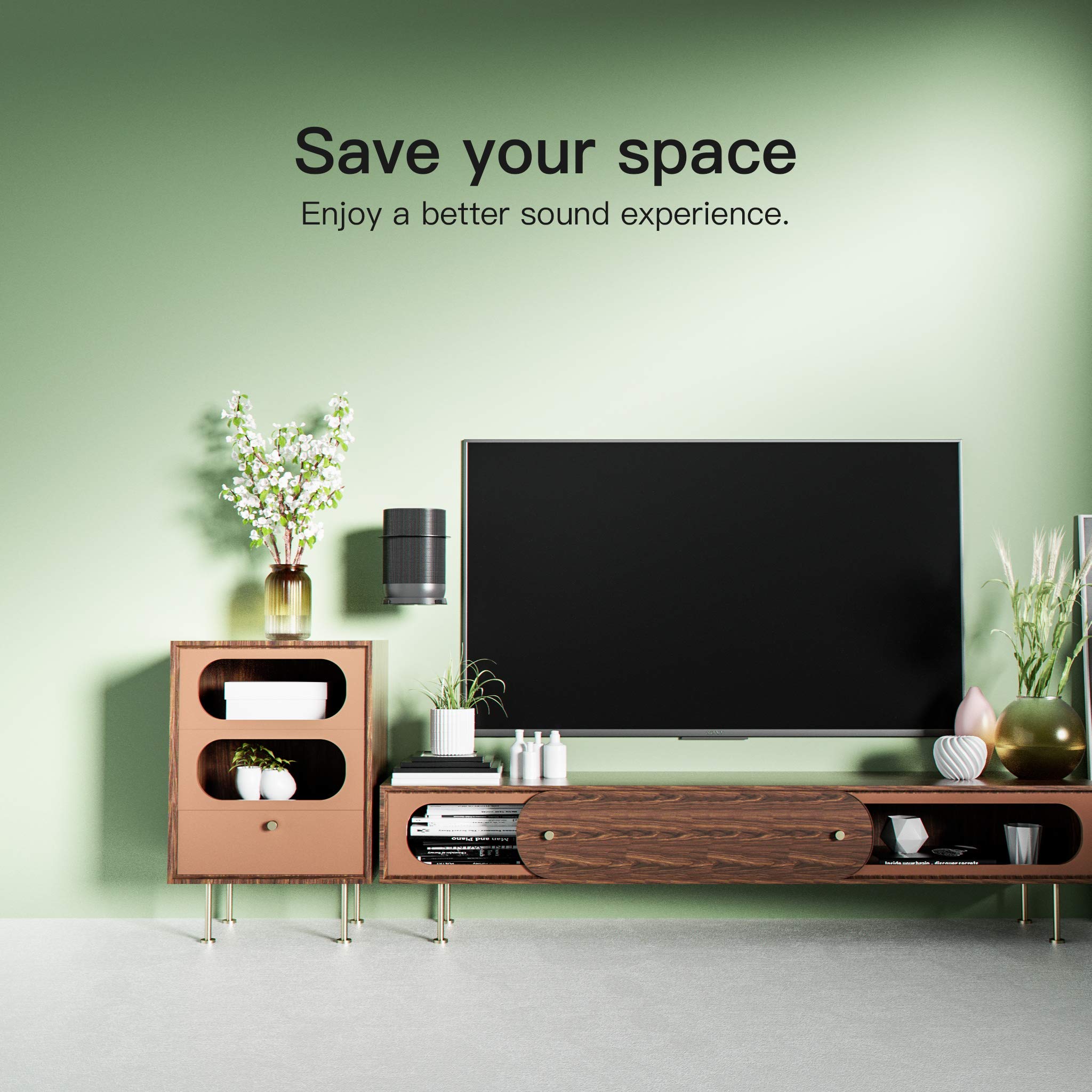 Sonos Move - Staffa di montaggio a parete regolabile per altoparlante intelligente Sonos Mover