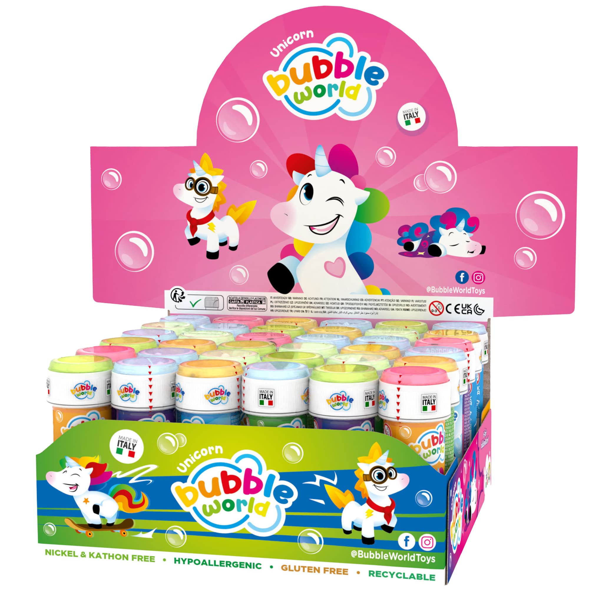 Dulcop Soap Bubbles Toy, Unicorn Design, Unisex Kids, Manual Winding, Portable, Movie Theme, Modern Style, Plastic, Kid Age Range - Image 2