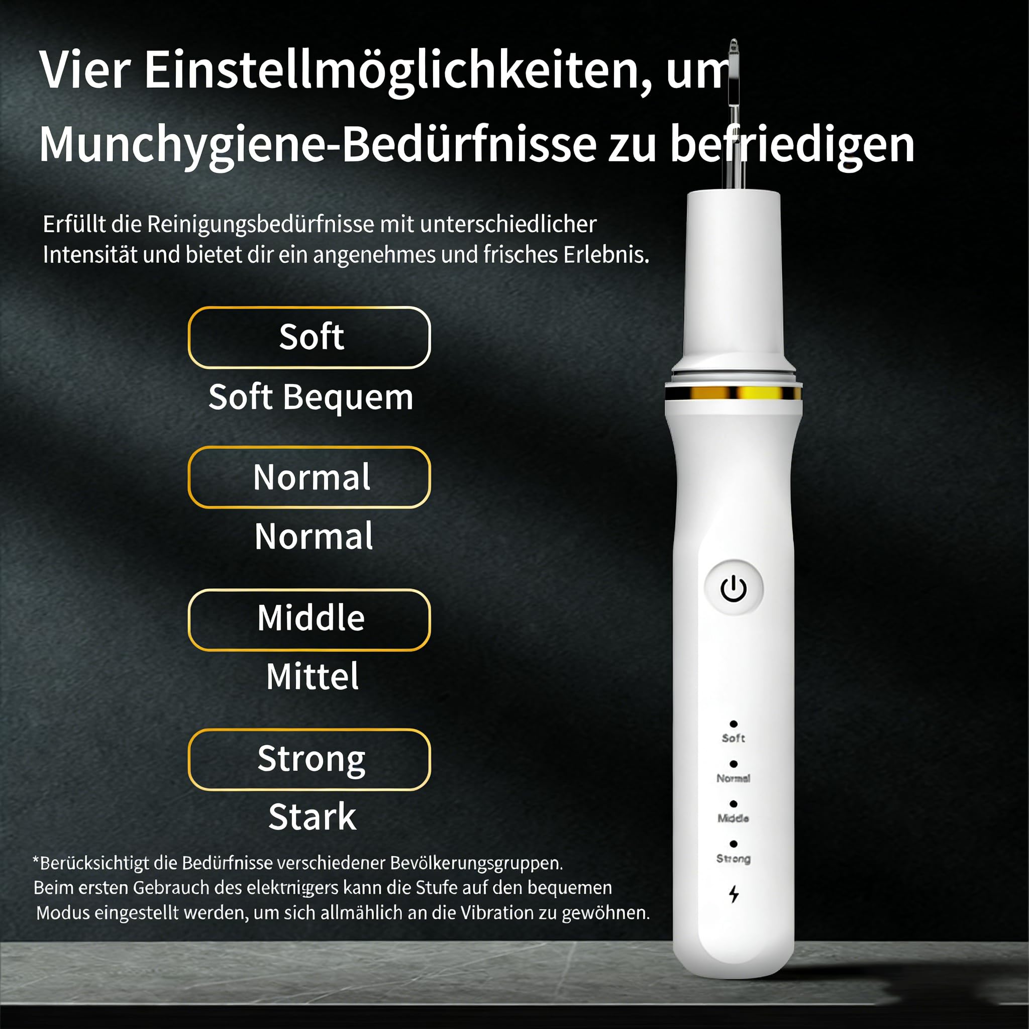mident Ultraschall-Zahnreiniger für Hunde