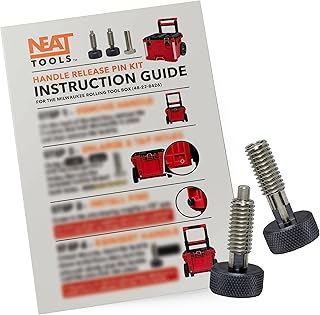 V2 Handle Quick Release Pins Kit for Milwaukee PACKOUT Rolling Toolbox Packout Mod