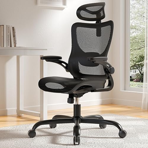 Marsail Ergonomic Mesh Office Chair High Back Home Office Desk