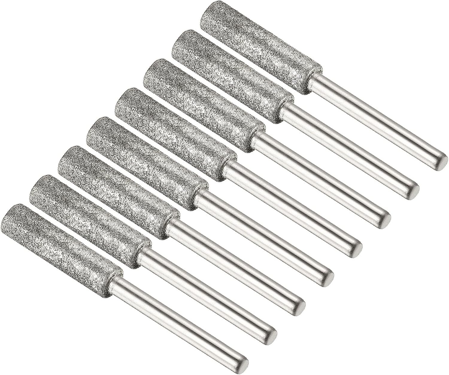 M METERXITY 8 Pack Diamond Chainsaw Sharpener Hardness