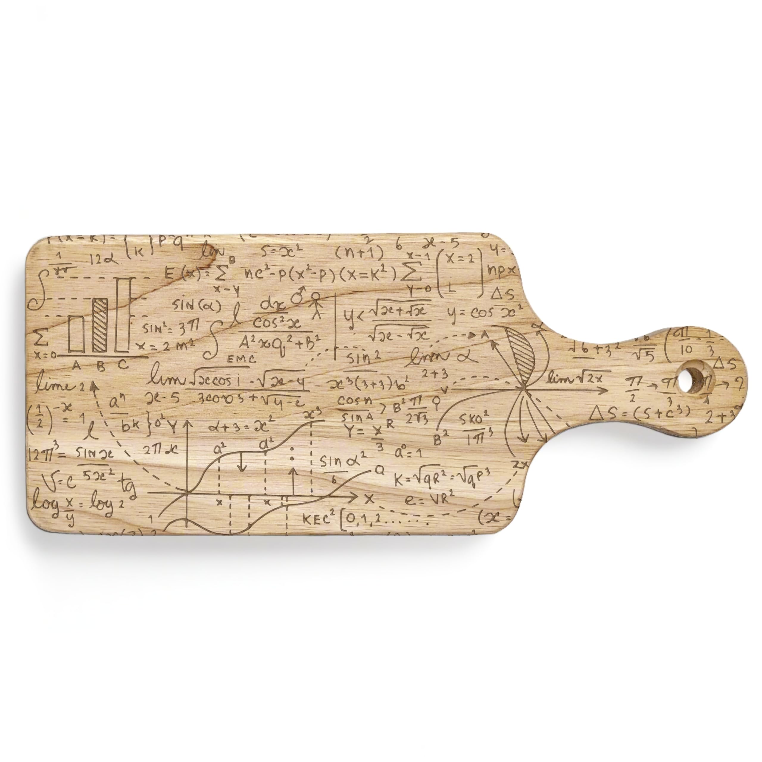 Chopping Board Math Game Snapklik.com : MATH EQUATIONS Engraved Cutting Board Elements Science ...