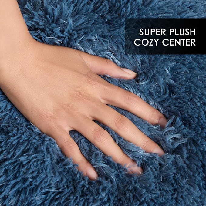 Cama Redonda para Perro Mediana 70cm Lavable Antiansiedad miniatura 12