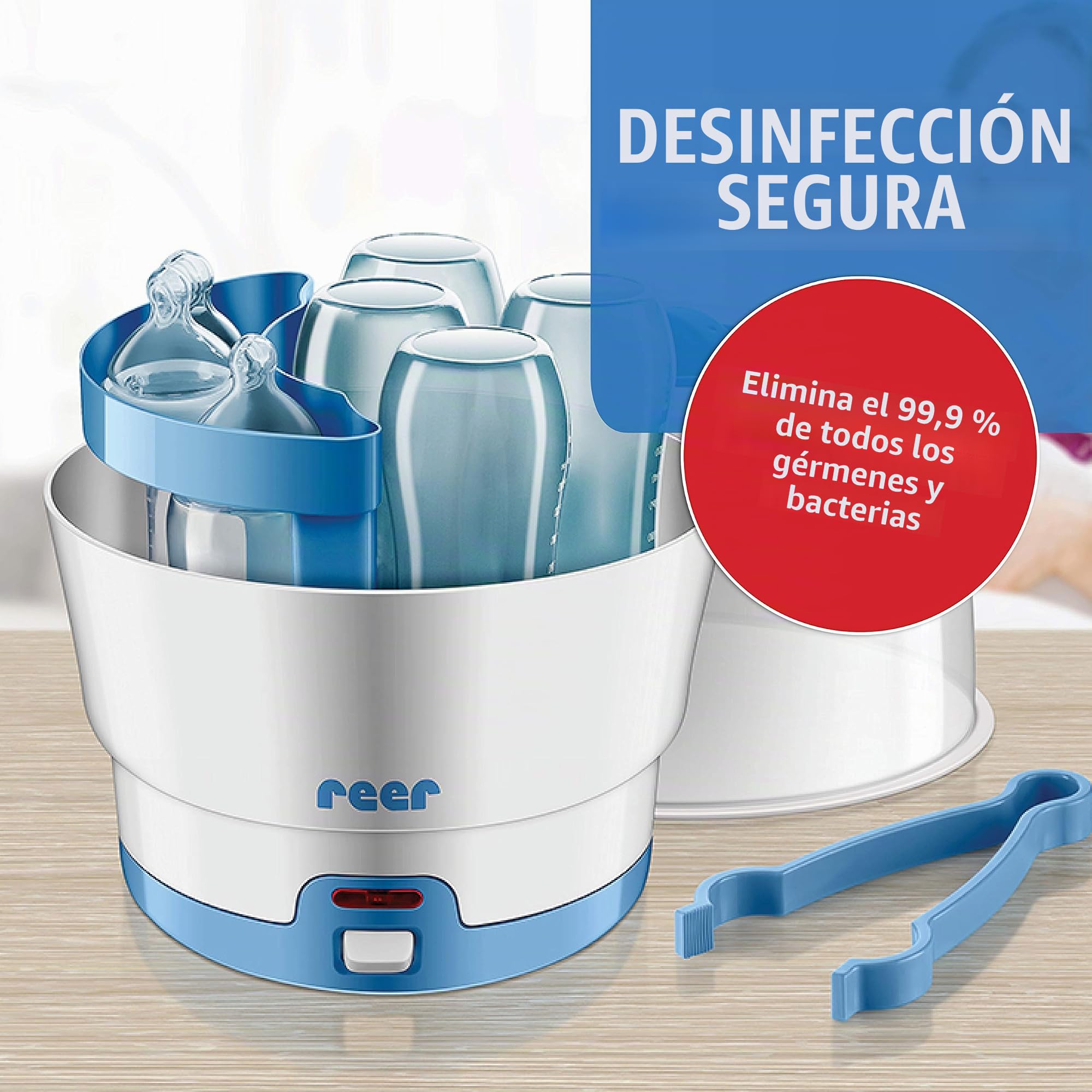 Reer Esterilizador 36020 Vapomat, Weiß