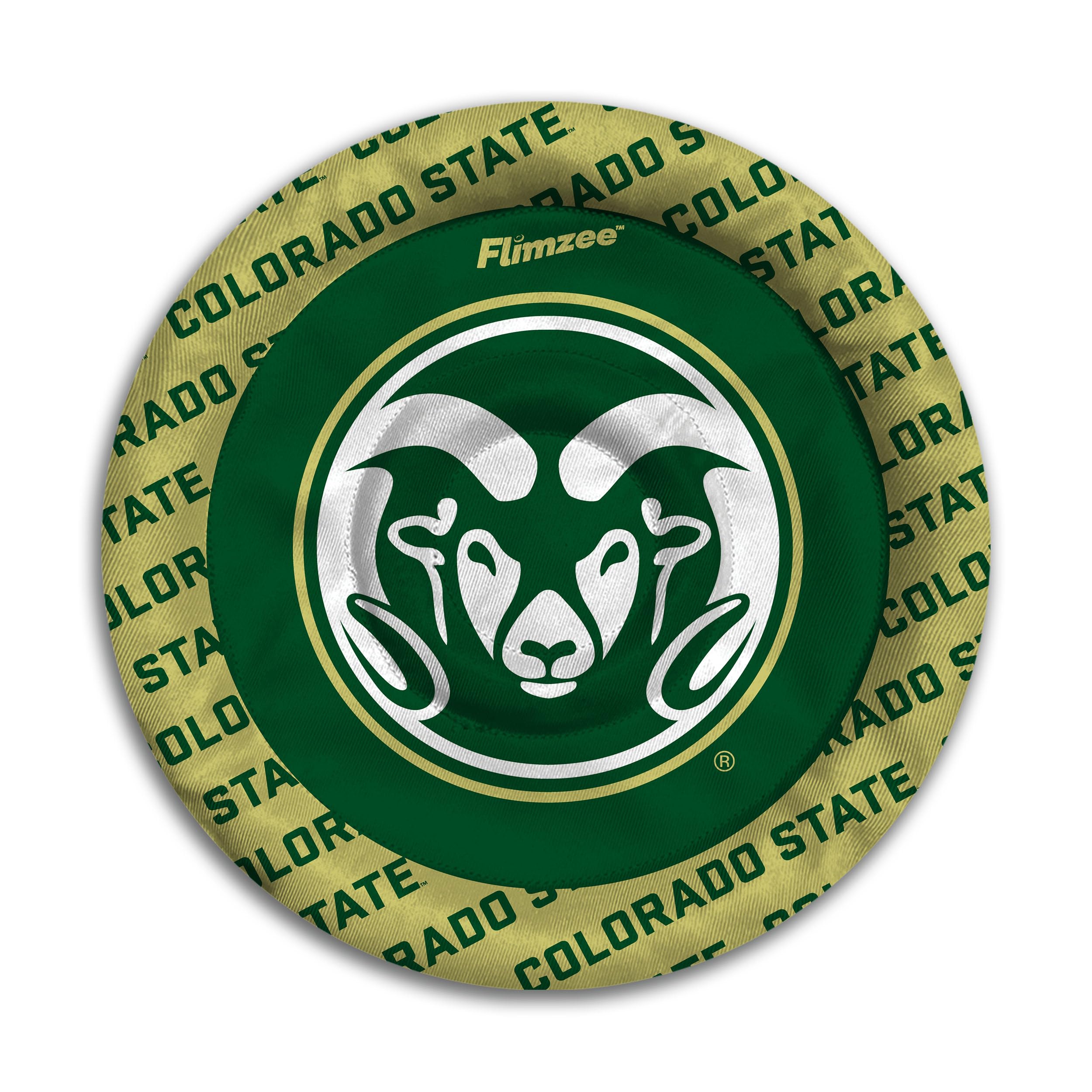 YouTheFan NCAA Colorado State Rams Flimzee Bean Bag Flying Disc