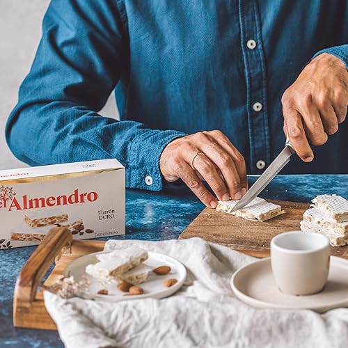 Miniatura 4 de El Almendro Turrón Crujiente de Almendras (Turron Duro) 7.05 Oz (200 G)