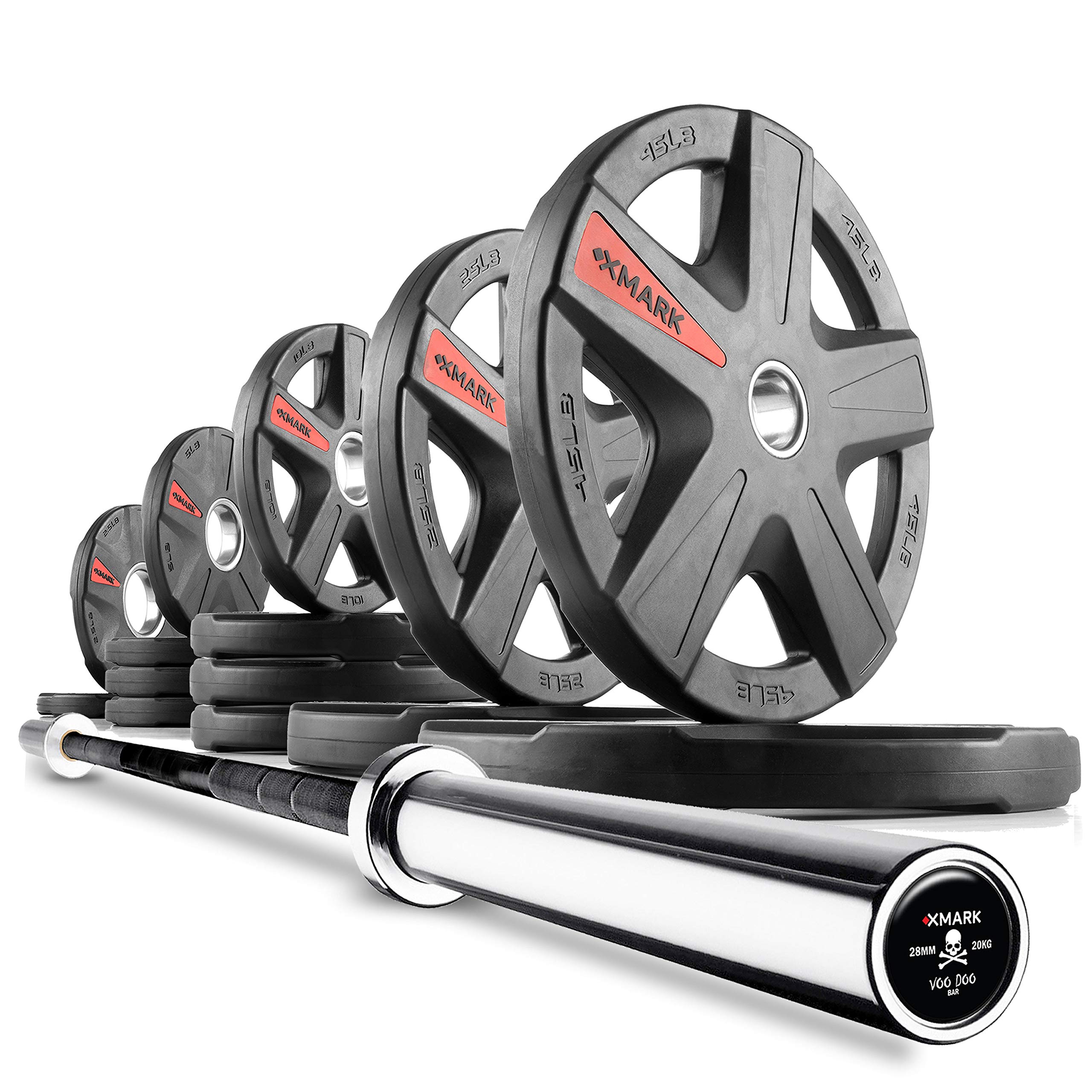 Buy XMark VOODOO Olympic Weightlifting Barbell, TEXAS STAR Weight