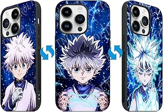 3D iPh 14 Pro Max Magnetic Case Anime Motion Phone Case Shockproof Soft TPU Anti-Scratch Non-Slip Japanese Manga Case Compatible with iPh 14 Pro Max Phone Case Magsafe Anime