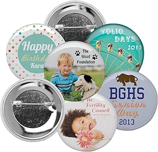 Neil Enterprises Pin Back Button Parts For Use With Machine - 2.25 Inch Pack Of 500 Price In India