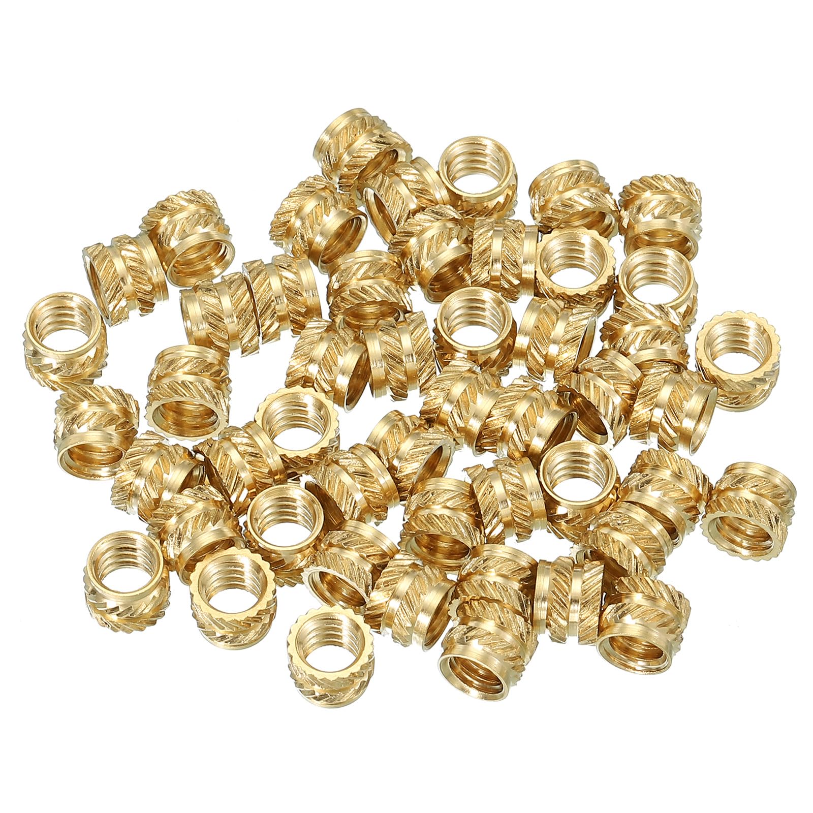 PATIKIL Threaded Inserts 1/4"-20x6x8mm