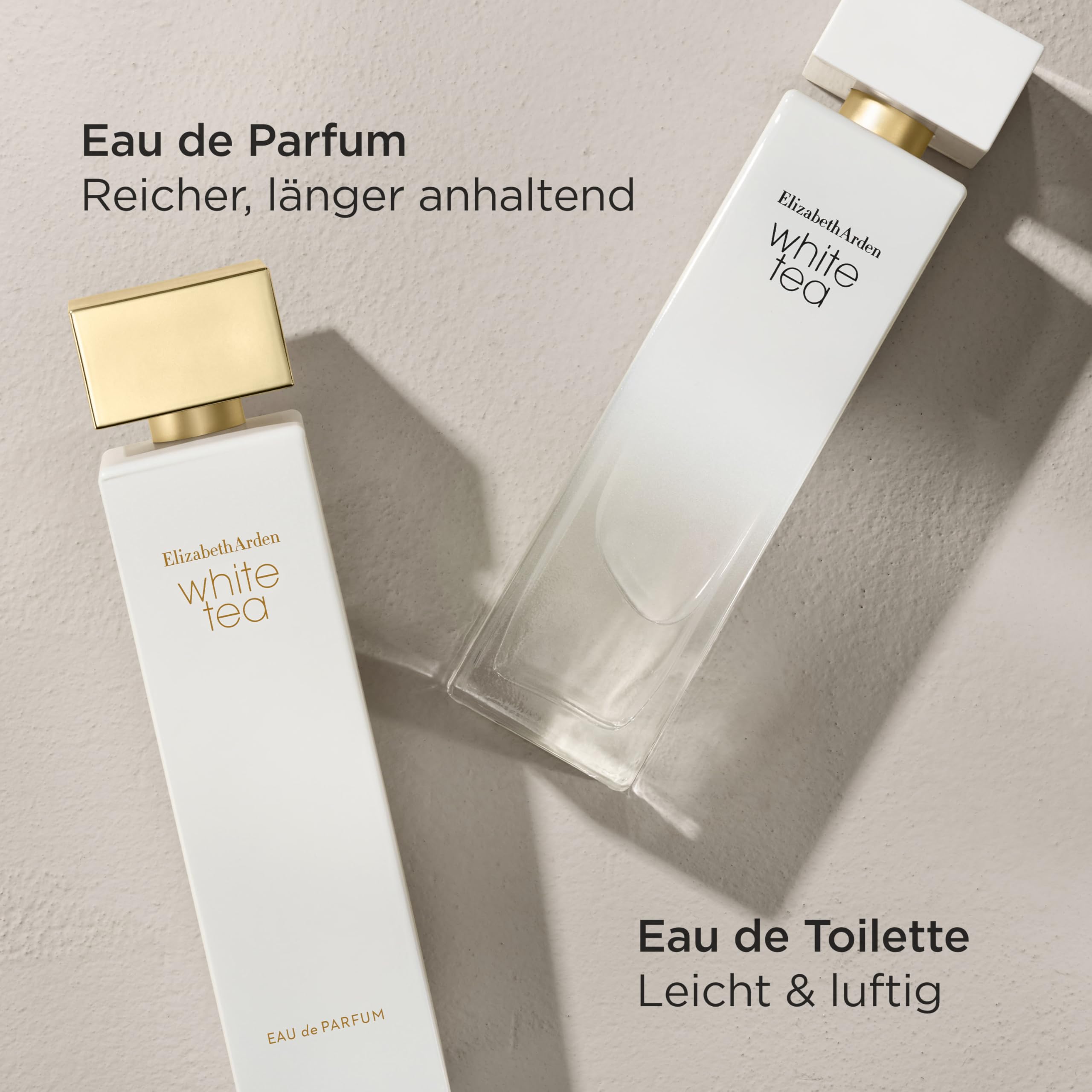 Elizabeth Arden - White Tea, Eau de Parfum, Parfüm mit weißem Tee und einem Meeresbrise-Akkord, blumiger Duft, frisches, weibliches und süßes Aroma, Parfüm für Frauen, 50 ml