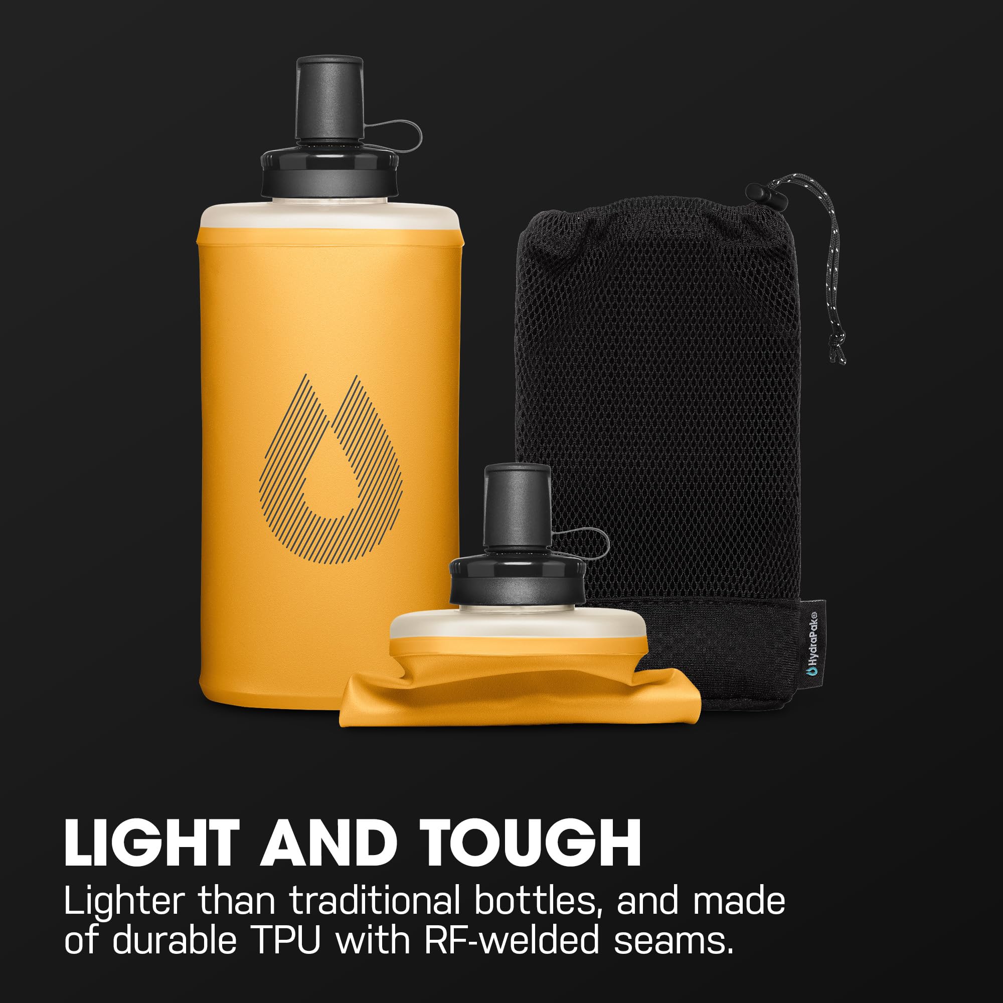 Amazon.com : HydraPak PackFlask 500ml - Harness Mounted Water
