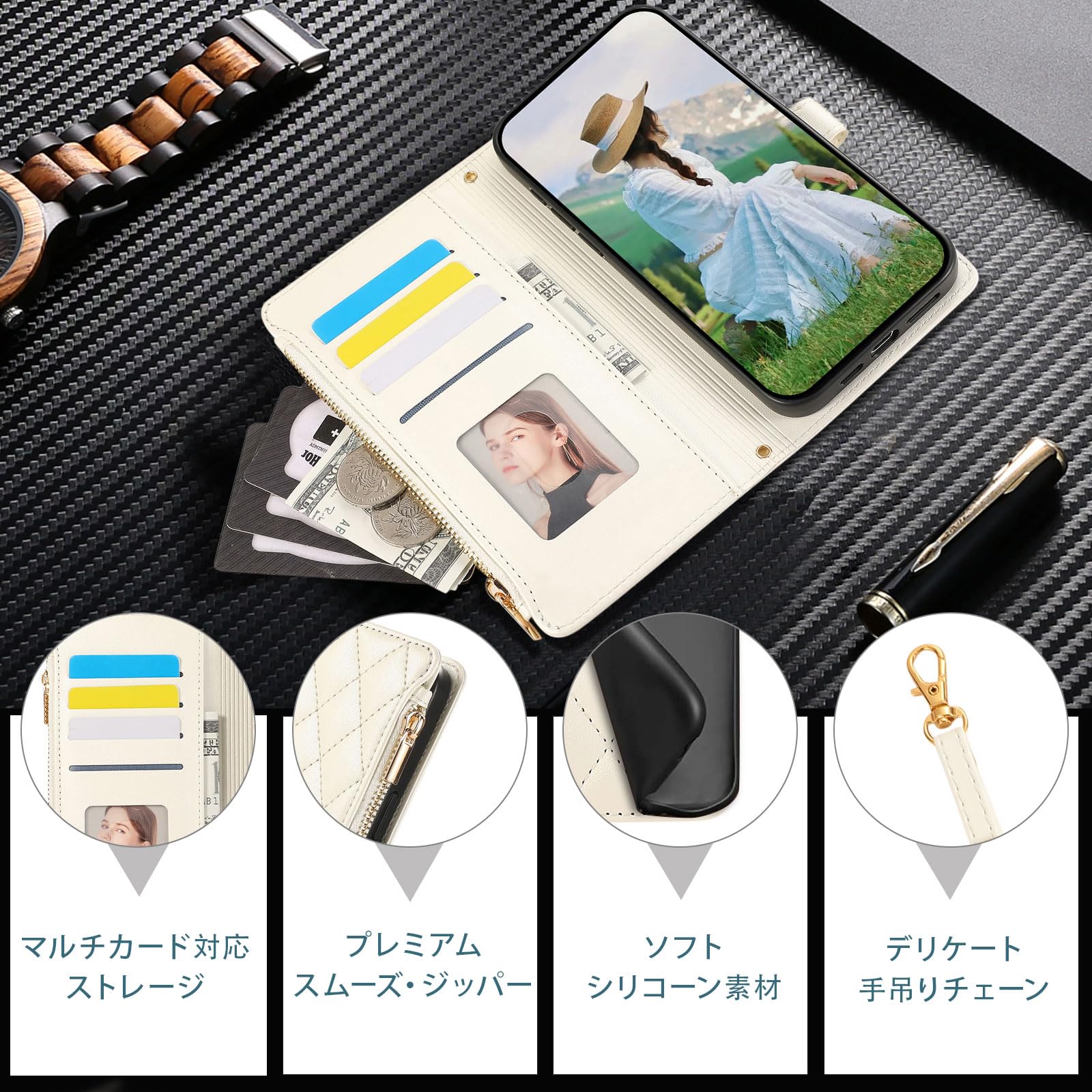 Amazon.co.jp: For OPPO Reno 11A ケース 手帳型 おっぽ スマホ Reno11