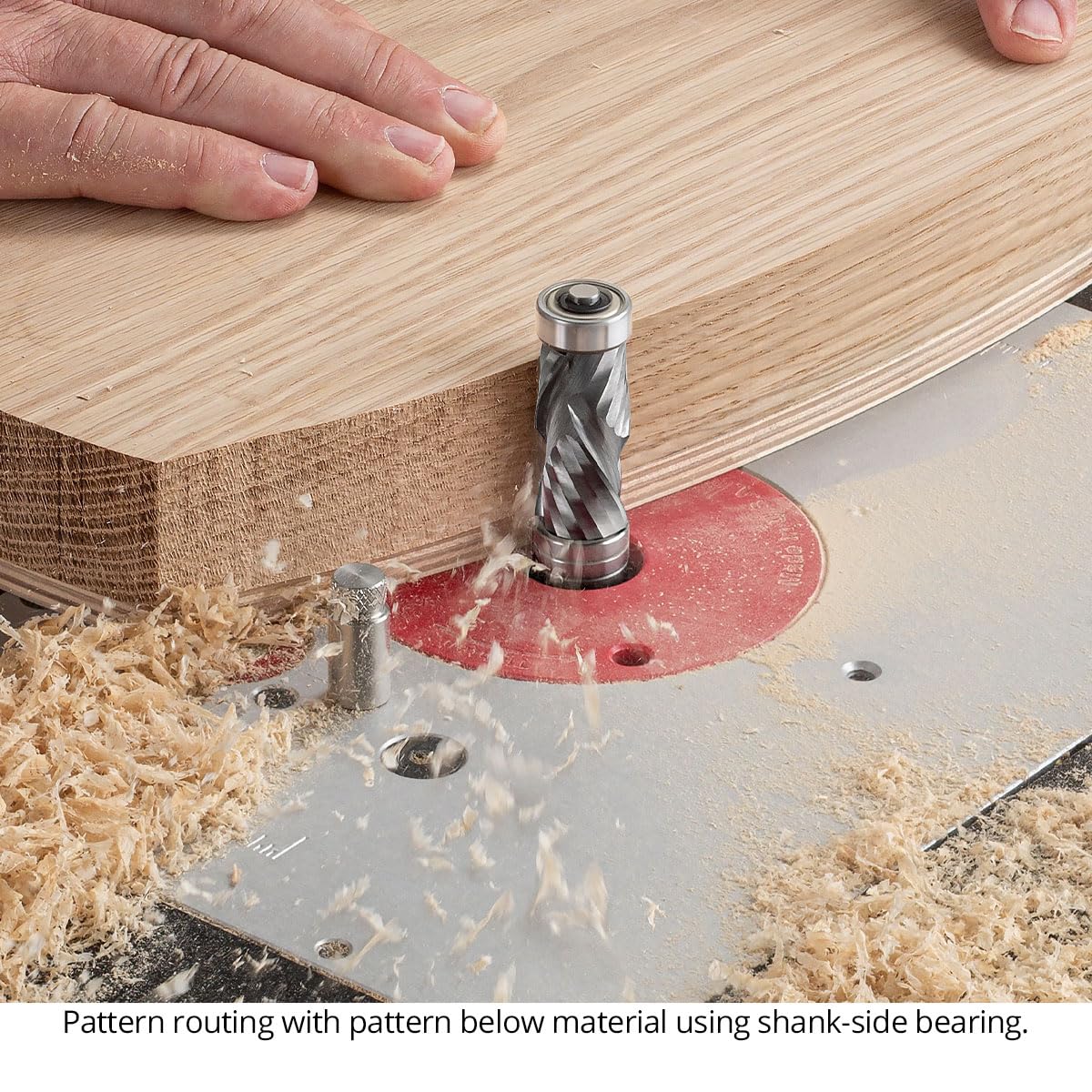 Ultra-Shear Flush Trim Router Bit, 1/2 SH, 3/4 CD, 1-5/8 CL