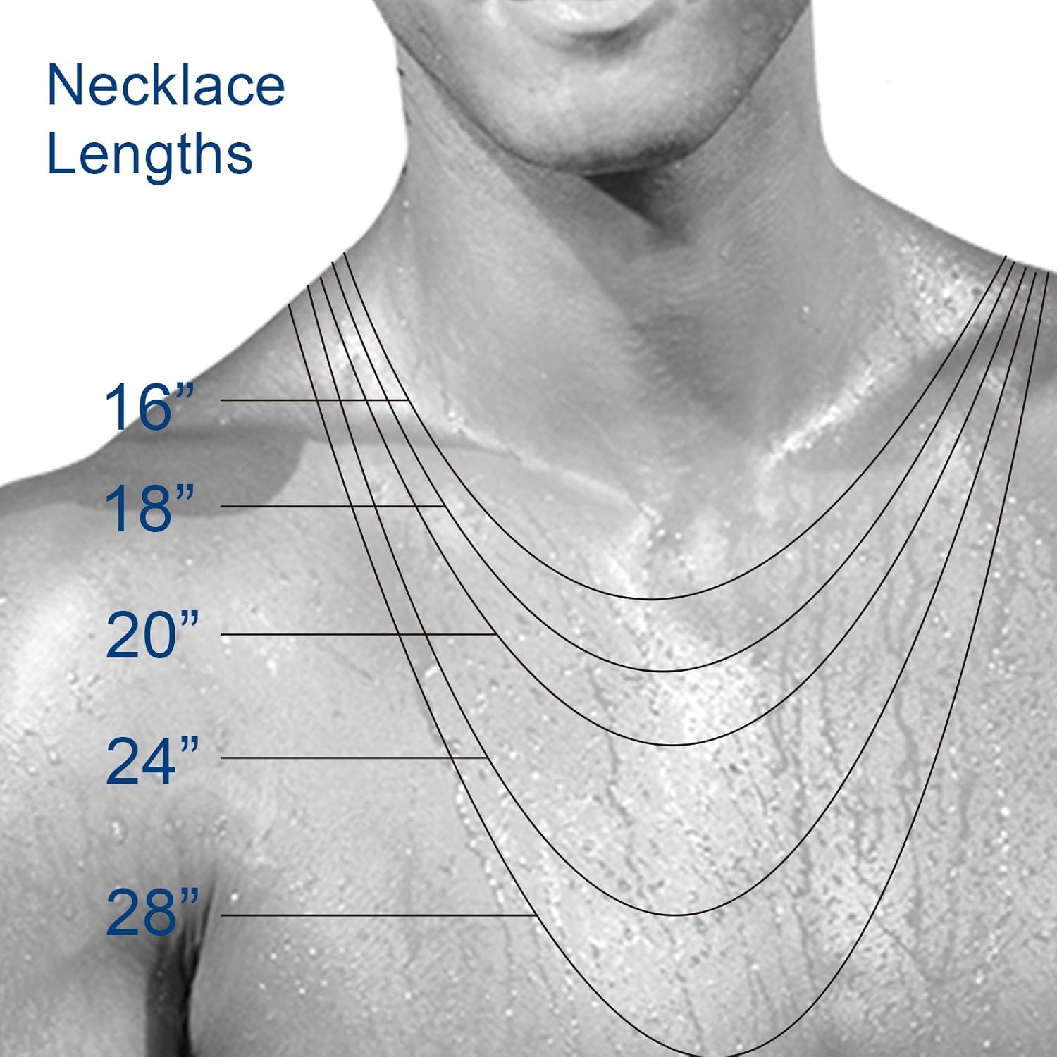 Divoti Deep Custom Laser Engraved Pure Titanium Medical Alert Necklace for Men, Deluxe CP2 PVD Tag Medical ID Necklace, Medical Dog Tag w/Free Engraving -One of Various Chains (24/28 in)