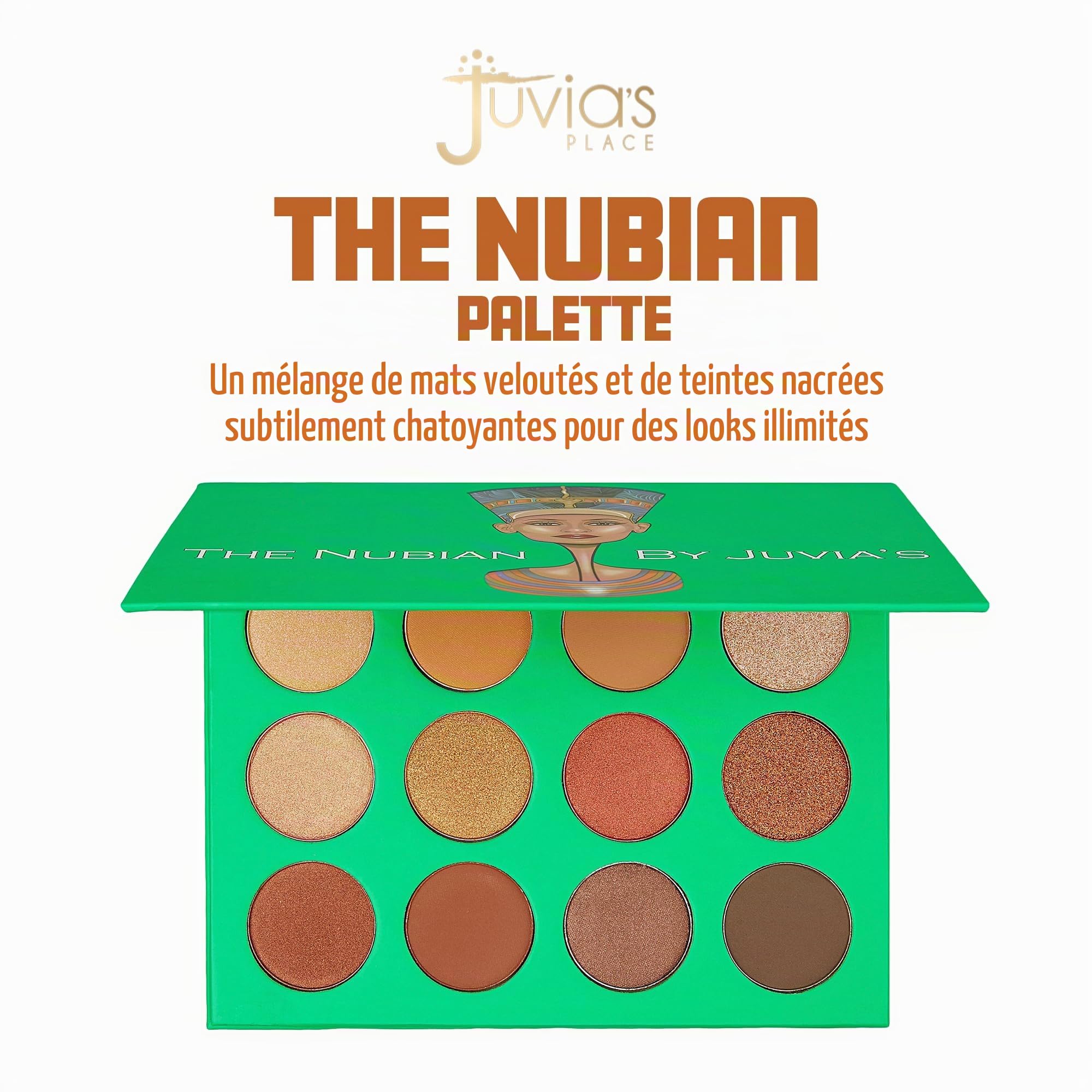 JUVIA'S THE NUBIAN 1 - 12PCS EYESHADOW COLLECTION