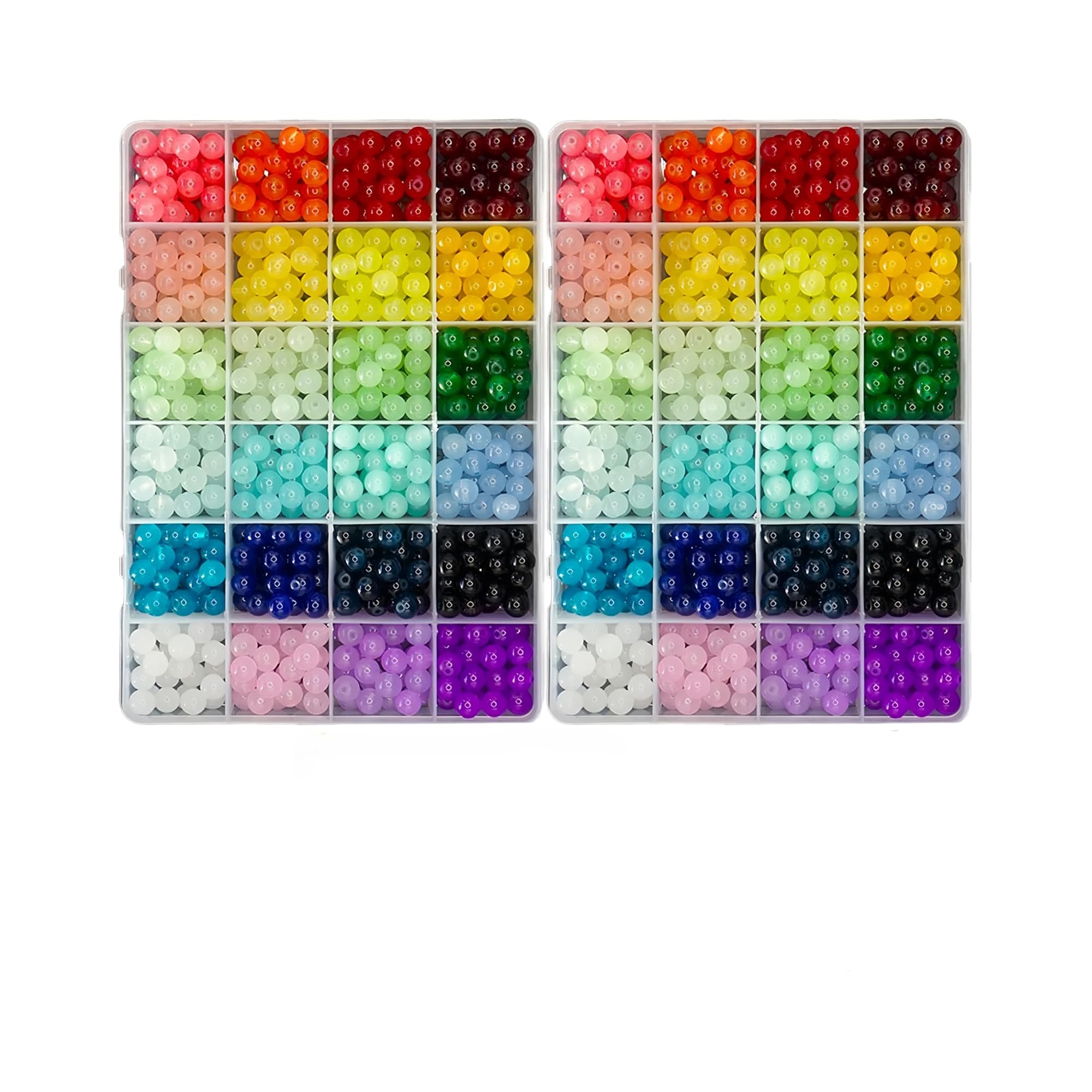 DIY-Perlen-Set Eine Schachtel mit 1.200 Perlen zur Schmuckherstellung