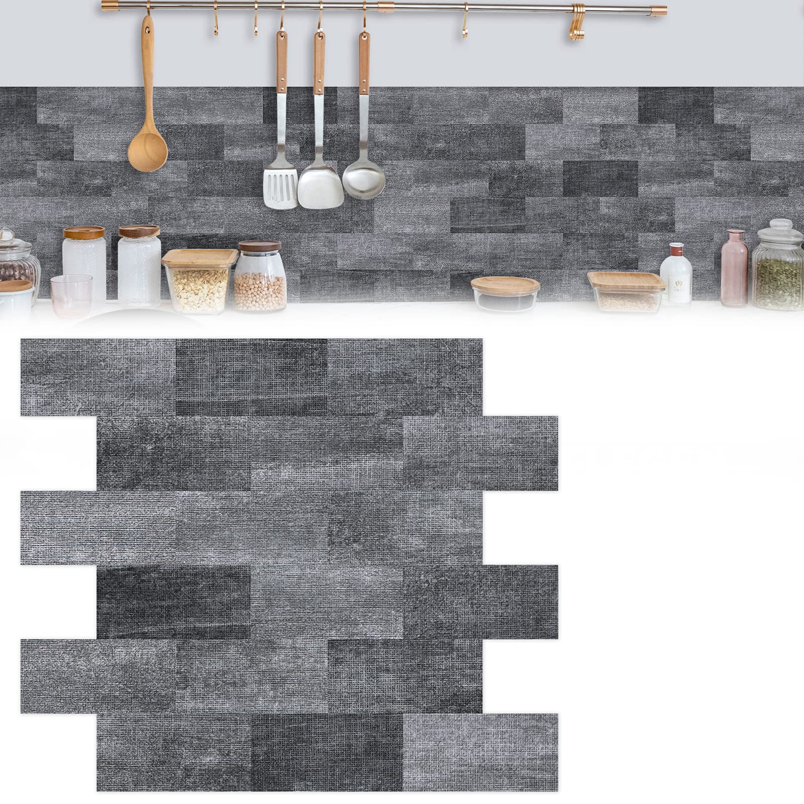 XMTECH Lot De 10 Autocollants Pour Carrelage De Salle De Bain - 34,3 X