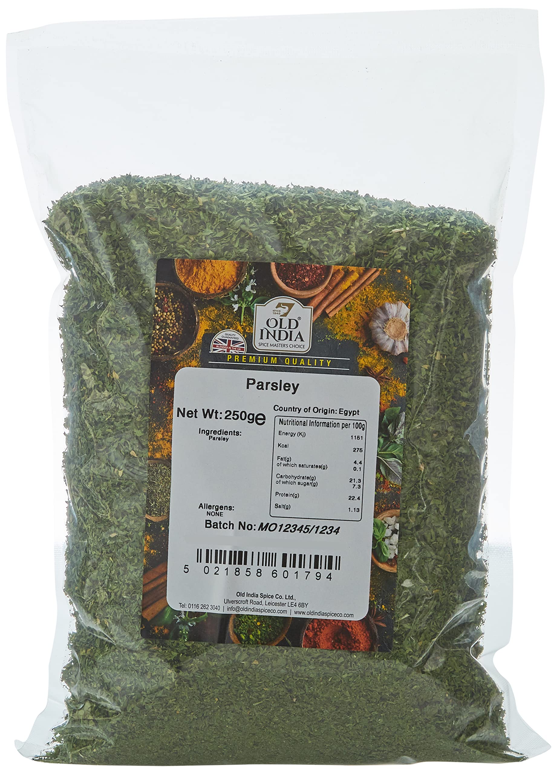 Old India Parsley 250g