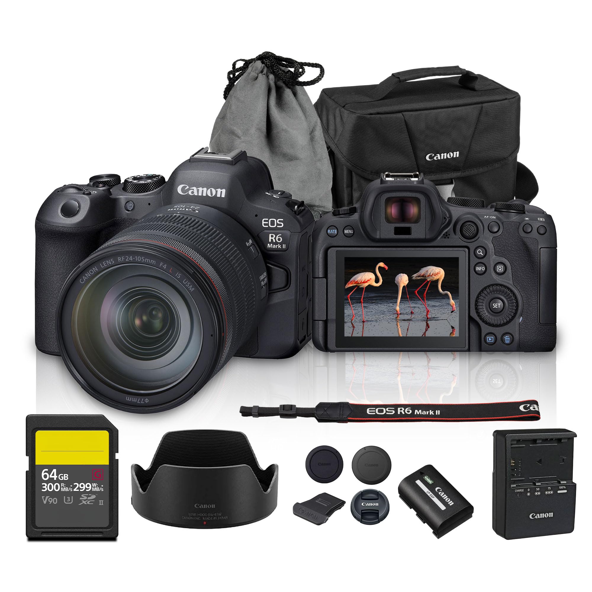 Amazon.com : Canon EOS R6 Mark II Mirrorless Camera Kit with RF 24