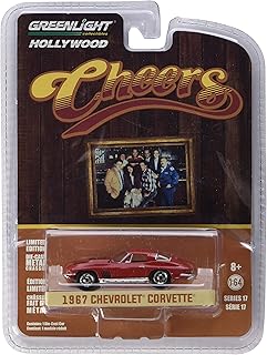 Greenlight 1:64 Hollywood Series 17 - Cheers (1982-93 Tv Series) - Sam's 1967 Chevrolet Corvette 44770-B