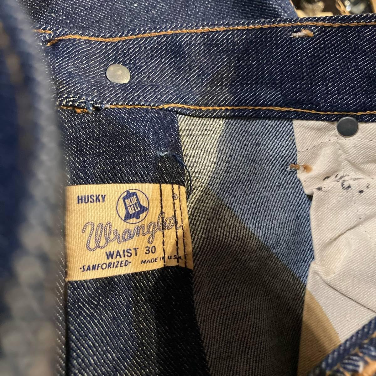 Amazon.co.jp: 60s vintage wrangler 11mwz デッドストック 