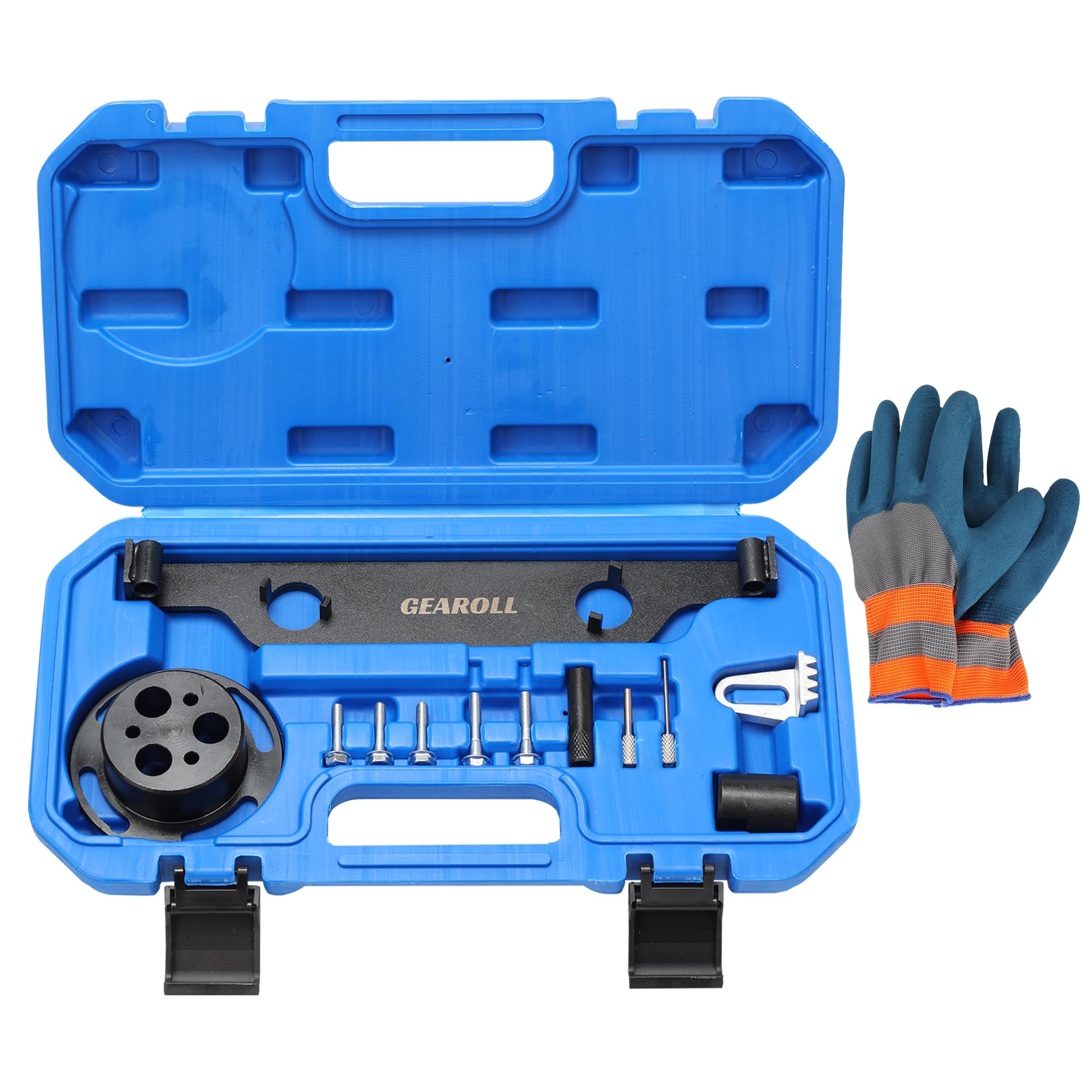 GEAROLL Camshaft Actuator Locking Timing Tool with Cam Phaser Retainer Water Pump Sprocket Retainer Holding Tool, Compatible with GM/Buick/Chevrolet/GMC Ecotec 2.0 2.4 Engine Replace EN48953