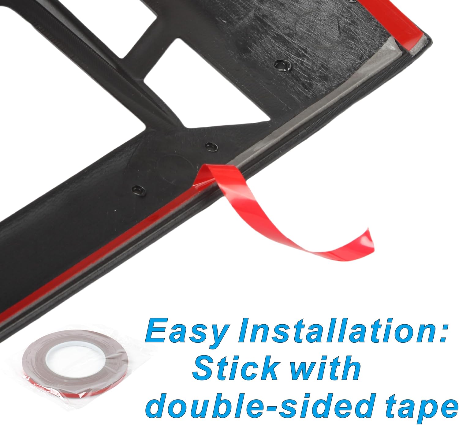 Narpes-Tail Light Lamp Guard Cover Protector for GMC Sierra 1500 2500HD 3500HD 2019-2025 Taillight Shell Frame Shield Denali SLT AT4 Accessories ABS Plastic Material Black